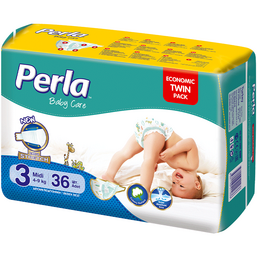 ბავშვის საფენი (პამპერსი) PERLA 1036 (3) N36 (4-9კგ)iMart.ge