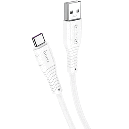 USB კაბელი HOCO CABLE X67 5A NANO TYPE-C WHITEiMart.ge