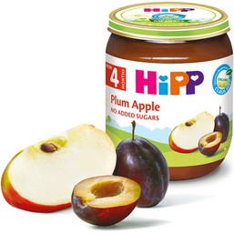 HIPP-ის ხილფაფა ვაშლი და ქლიავი (4 თვიდან, 125 გრ)iMart.ge