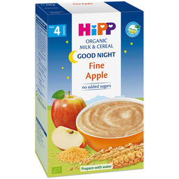 HIPP რძიანი ფაფა "ძილინებისა" ვაშლი (4 თვიდან, 250 GR)iMart.ge