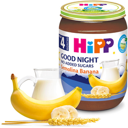 HIPP-ის რძიანი ფაფა "ძილინებისა" ბანანით (4 თვიდან, 190 GR)iMart.ge