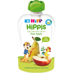 HIPP-ის ხილფაფა მსხალი, ვაშლი (4 თვიდან, 100 გრ)iMart.ge