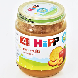 HIPP-ის ხილფაფა ხილის ასორტი (4 თვიდან, 125 გრ)iMart.ge