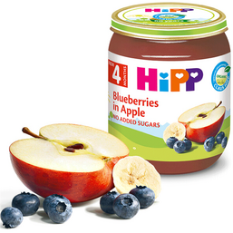 HIPP-ის ხილფაფა მოცხარი ვაშლით (4 თვიდან, 125 გრ)iMart.ge