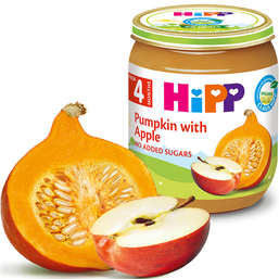 HIPP-ის ხილფაფა გოგრა და ვაშლი (4 თვიდან, 125 გრ)iMart.ge