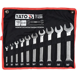ქანჩის გასაღების ნაკრები YATO YT0380 (10 PCS)iMart.ge