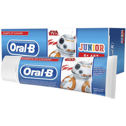 საბავშვო კბილის პასტა ORAL B OB JUNIOR STARWARS 12x75 MLiMart.ge