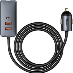 ავტომობილის მრავალპორტიანი USB დამტენი BASEUS CCBT-A0G (120 W)iMart.ge