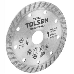 ალმასის საჭრელი დისკი TOLSEN TOL448-76742 (115 MM)iMart.ge