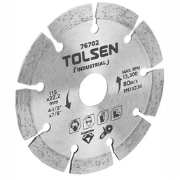 ალმასის საჭრელი დისკი TOLSEN TOL593-76702 (115 MM)iMart.ge