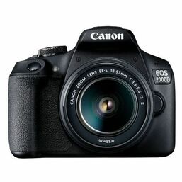 ფოტოაპარატი Canon EOS 2000D EF-S 18-55mm IS II Lens +75 BlackiMart.ge