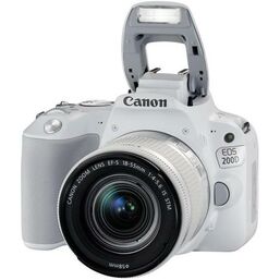ფოტოაპარატი Canon EOS 200D EF-S 18-55 IS  WhiteiMart.ge
