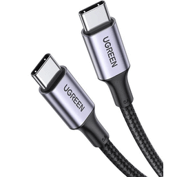 USB კაბელი UGREEN US316 (70427) USB TYPE-C TO TYPE-C BLACKiMart.ge