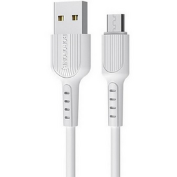 USB კაბელი BOROFONE CABLE BX16 MICRO (WHITE)iMart.ge