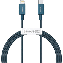USB კაბელი BASEUS SUPERIOR SERIES FAST CHARGING DATA CABLE TYPE-C TO LIGHTNING PD 20W 1M CATLYS-A03 BLUEiMart.ge