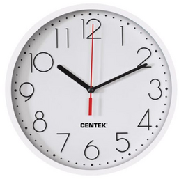 კედლის საათი CENTEK CT-7105 WHITEiMart.ge