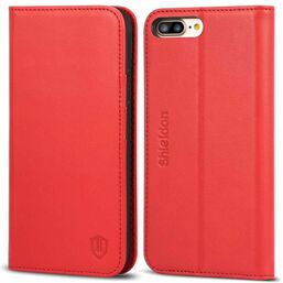 მობილურის ქეისი iPhone 8 Plus / 7 Plus Leather Case - REDiMart.ge