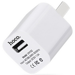 დამტნის ადაპტერი HOCO UH102 USB 1-PORT WHITEiMart.ge