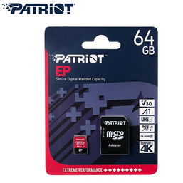 მეხსიერების ბარათი PATRIOT 64GB EP SERIES MICROiMart.ge