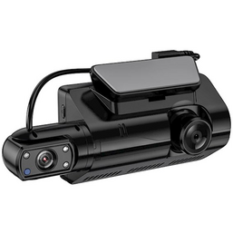 მანქანის ვიდეო რეგისტრატორი HOCO DI07 DRIVING RECORDER (5MP, 32G) BLACKiMart.ge