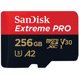 მეხსიერების ბარათი (ჩიპი) SANDISK EXTREME PRO MICRO SDXC UHS-I V30 256GBiMart.ge