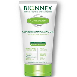 სახის გამწმენდი გელი აკნესკენ მიდრეკილი კანისთვის BIONNEX ACNEDERM (150მლ)iMart.ge