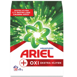 უნივერსალური სარეცხი ფხვნილი ხელით რეცხვისთვის ARIEL OXI-POVER (5კგ)iMart.ge