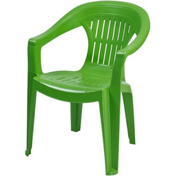პლასტმასის სკამი COMFORT LEYLAK GREEN (59X60.5X77.5 სმ)iMart.ge
