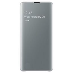 მობილურის ქეისი  Samsung s10 plus White (EF-ZG975CWEGRU)iMart.ge