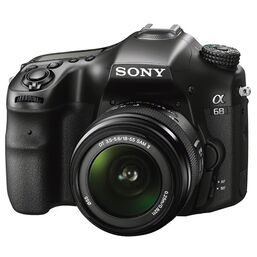 ციფრული ფოტოაპარატი Sony Alpha ILCA-68K Black + Lens EF-S 18-55 SAM IIiMart.ge