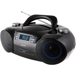 BLUETOOTH აუდიო სისტემა SENCOR SPT 4700 BOOMBOX (RADIO, CD, MP3, USB, SD, BT)iMart.ge