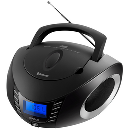 აუდიო სისტემა SENCOR SPT 3600 BS BOOMBOX (CD, BT, MP3, USB, AUX AND FM RADIO)iMart.ge