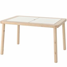 საბავშვო მაგიდა IKEA FLISAT (83x58სმ) BEIGEiMart.ge