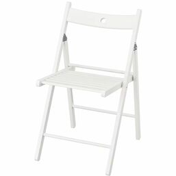 დასაკეცი სკამი IKEA TERJE (89 სმ) თეთრიiMart.ge