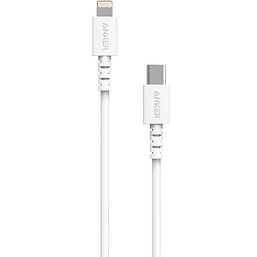 USB კაბელი ANKER A8613G21 USB-C TO LIGHTNING WHITE (180 CM)iMart.ge