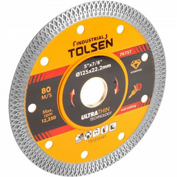 კერამიკული ფილის საჭრელი დისკი TOLSEN TOL1634-76756 (115 მმ)iMart.ge