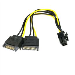 USB კაბელი SBOX SATA 15-pin to 6-pin Cable 0.2miMart.ge