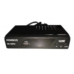 TV მიმღები DIMBOX NC-100T2 DVB-T2 DIM BOX USB HDMI OUTPUT BLACKiMart.ge