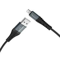 USB კაბელი BOROFONE X38 COOL CHARGING DATA CABLE FOR LIGHTNINGiMart.ge