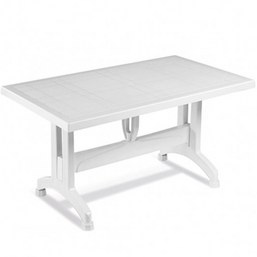პლასტმასის მაგიდა SELVI CT061 (80X140X73.5 სმ) WHITEiMart.ge
