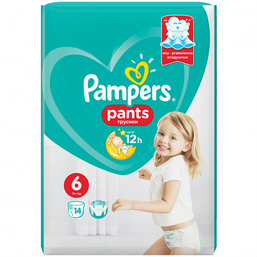 ბავშვის ტრუსი საფენი PAMPERS PANTS ზომა 5 (15+ კგ)iMart.ge