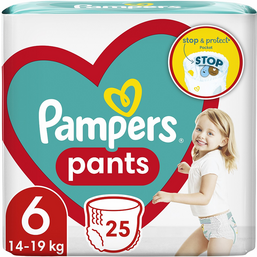 ბავშვის ტრუსი საფენი PAMPERS PANTS ზომა 6 (14-19 კგ)iMart.ge