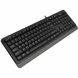 კლავიატურა A4Tech FK10 Fstyler Wired Sleek Comfort Keyboard (Grey color) (US+RUSSIAN)iMart.ge