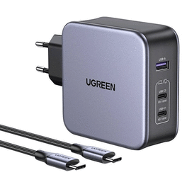 დამტენი UGREEN (90549) 140W, USB, USB-C, GRAYiMart.ge