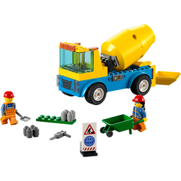 ლეგო LEGO CEMENT MIXER TRUCK 60325iMart.ge