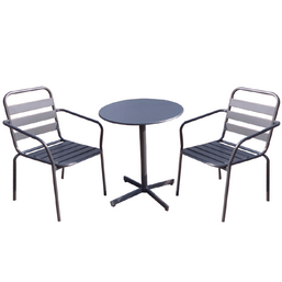 ბაღის მეტალის ავეჯის კომპლექტი METALIC (2 სკამი, მაგიდა)iMart.ge