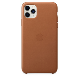 მობილურის ქეისი Apple/ iPhone 11 Pro Max Leather Case - Saddle Brown (MX0D2ZM/A)iMart.ge