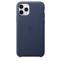 მობილურის ქეისი  Apple/ iPhone 11 Pro Leather Case - Midnight Blue (MWYG2ZM/A)iMart.ge