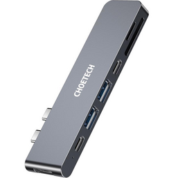 USB ჰაბი CHOETECH HUB-M14 7-IN-1 USB-C TO HDMI MULTIPORTiMart.ge