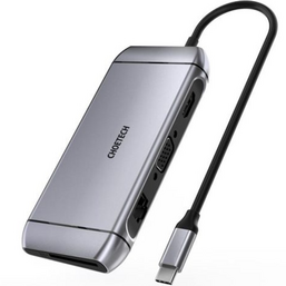 USB ჰაბი CHOETECH HUB-M15 9-IN-1 USB-C TO HDMI MULTIPORTiMart.ge